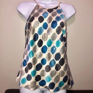 ANN TAYLOR blouse with sequin size 2 (s)